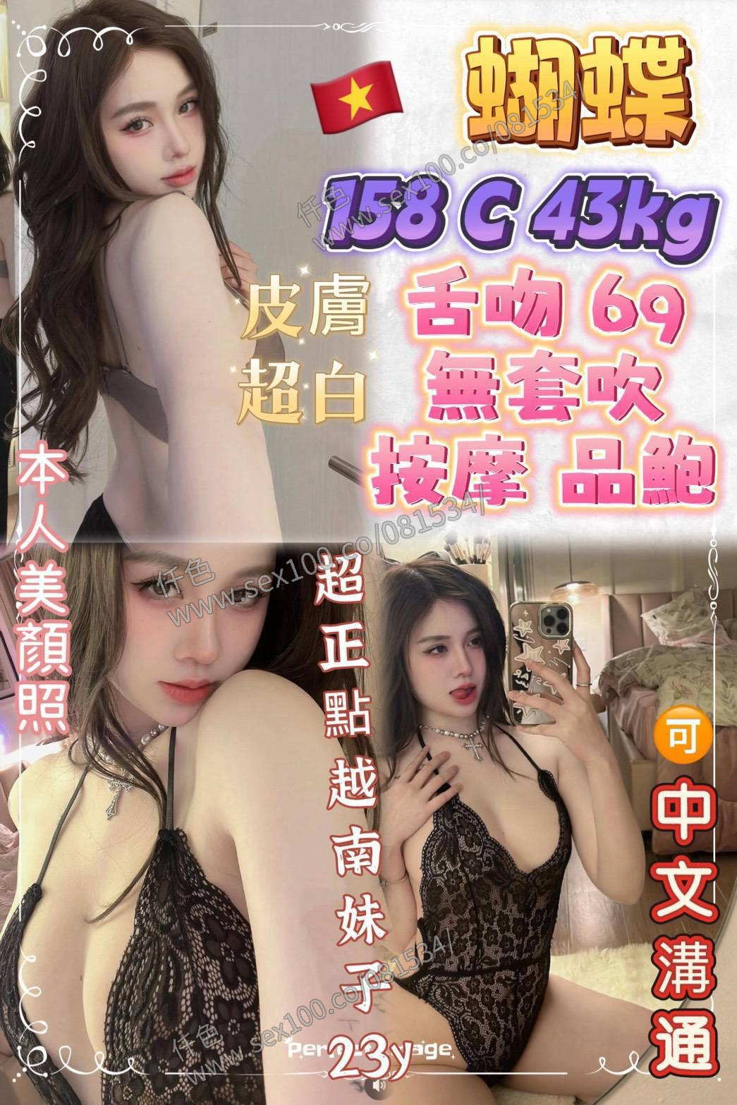 蝴蝶 (339394) - 圖片 1 - 越南妹 新北 - 展示用 定點茶/外約/外送茶