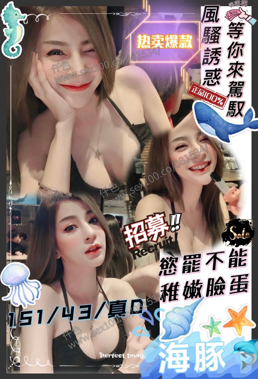 海豚 (112459) - 圖片 1 - 泰妹 新竹 - 展示用 定點茶/外約/外送茶