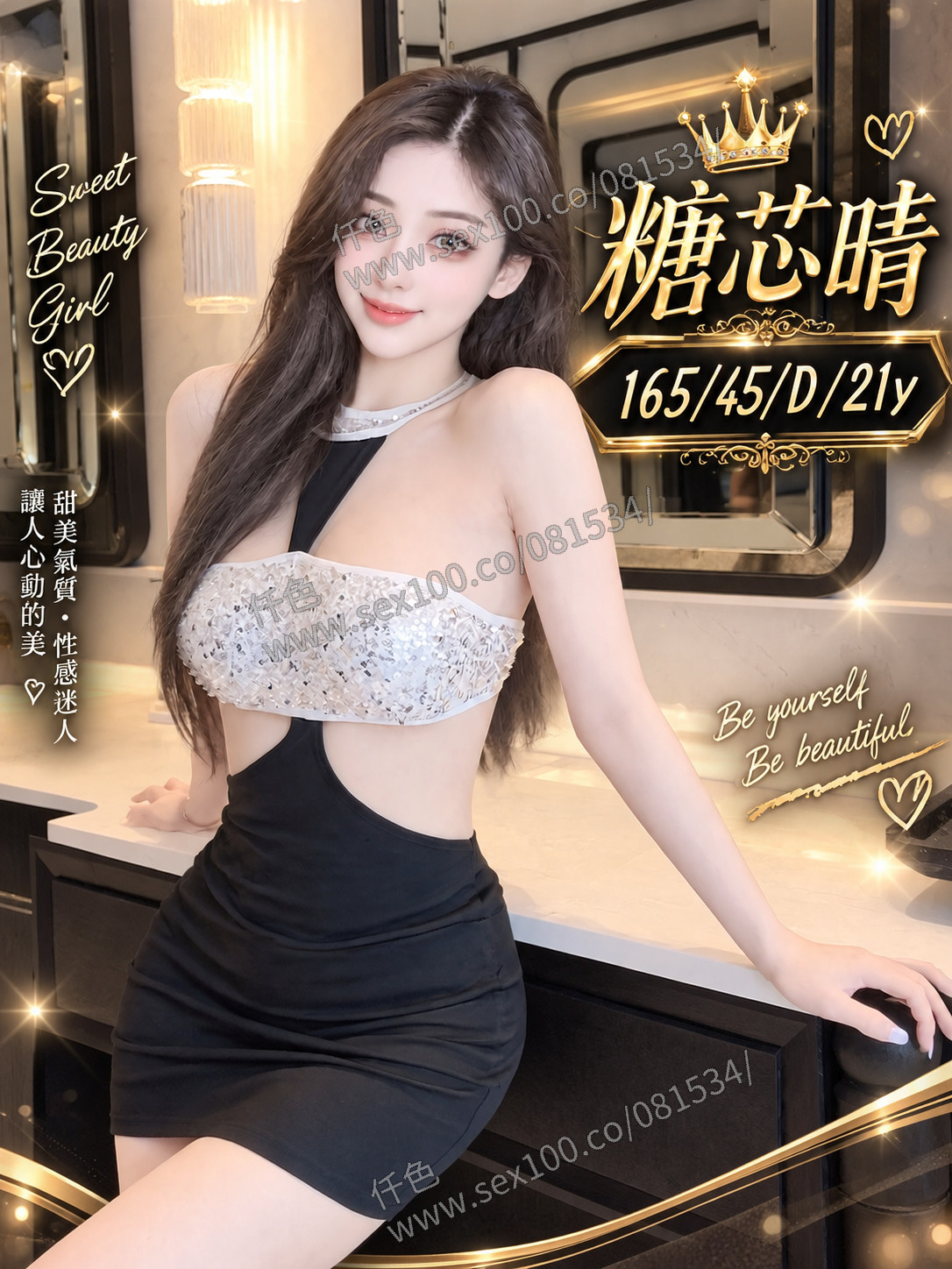 糖芯晴 (MZNTFF4KHU) - 圖片 1 - 台妹 台中 - 展示用 定點茶/外約/外送茶