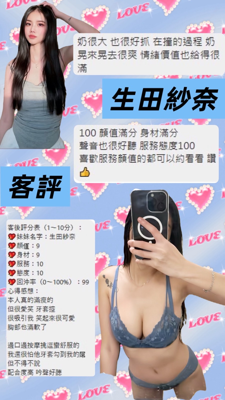 中壢區0生田紗奈